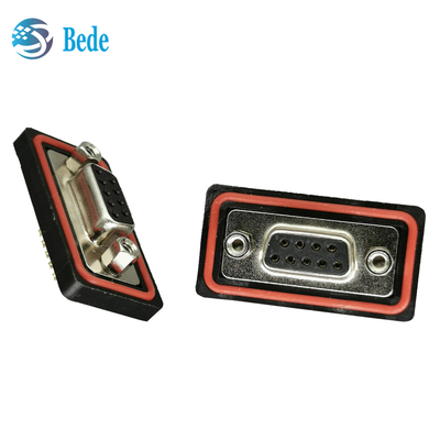 Messing Tin Plated Gold Plated Pins D-Sub 9 Vrouwelijke connectoren -55- 105C Werktemperatuur Epoxy Hars Sealant inbegrepen