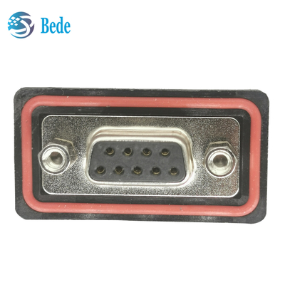 Messing Tin Plated Gold Plated Pins D-Sub 9 Vrouwelijke connectoren -55- 105C Werktemperatuur Epoxy Hars Sealant inbegrepen
