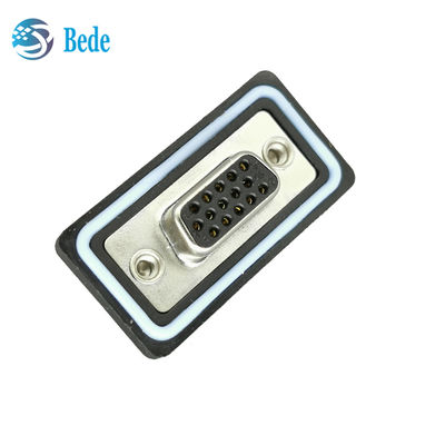 D Subconnectoren voor extreme temperaturen Messing Tin Goud geplatte Pins IP68 Waterdicht -55°C tot 125°C