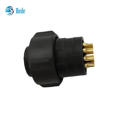 IMC26-2212X Ronde connector, 12-pins ronde mannelijke stekker met snap-on ontwerp