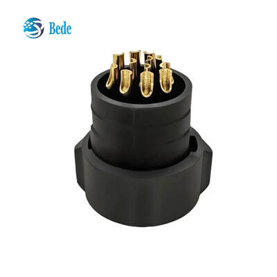 IMC26-2212X Ronde connector, 12-pins ronde mannelijke stekker met snap-on ontwerp