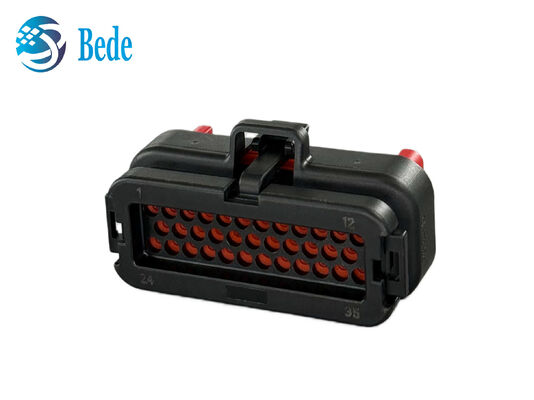 Automobiele ECU-aansluiting AMP 35-pin verticale draad naar bord