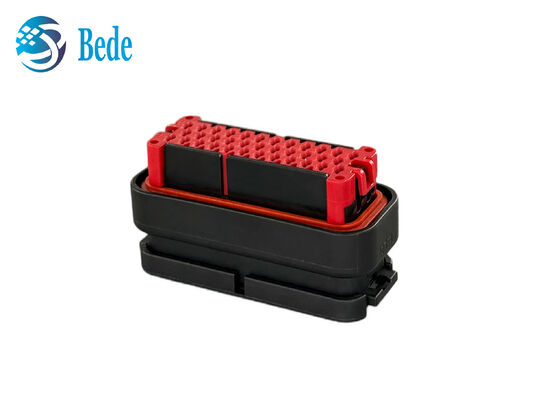 Automobiele ECU-aansluiting AMP 35-pin verticale draad naar bord