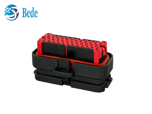 Automobiele ECU-aansluiting AMP 35-pin verticale draad naar bord