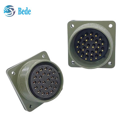 MIL-C-5015 Connector MS3100 Wandmontagevat Amfenolconnectoren