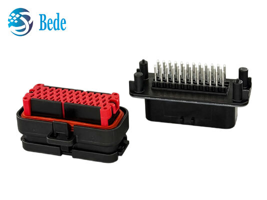 Automobiele ECU-aansluiting AMP 35-pin verticale draad naar bord