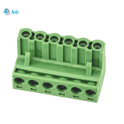 Inline vrouwelijke draadconnector plugbare klemmenstroken 2~24 pins 2EDGR-5.08