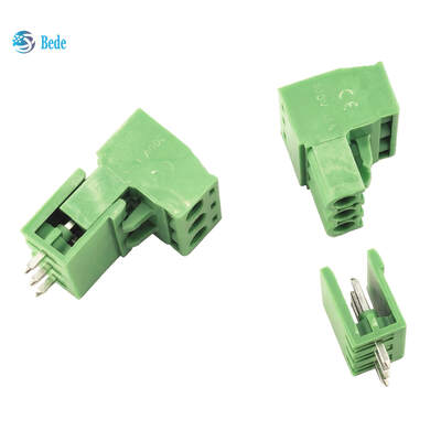 2EDGK-5.08 Rechte Pin PCB Header PCB Klemblok Groen 2~24 pins 320V 15A